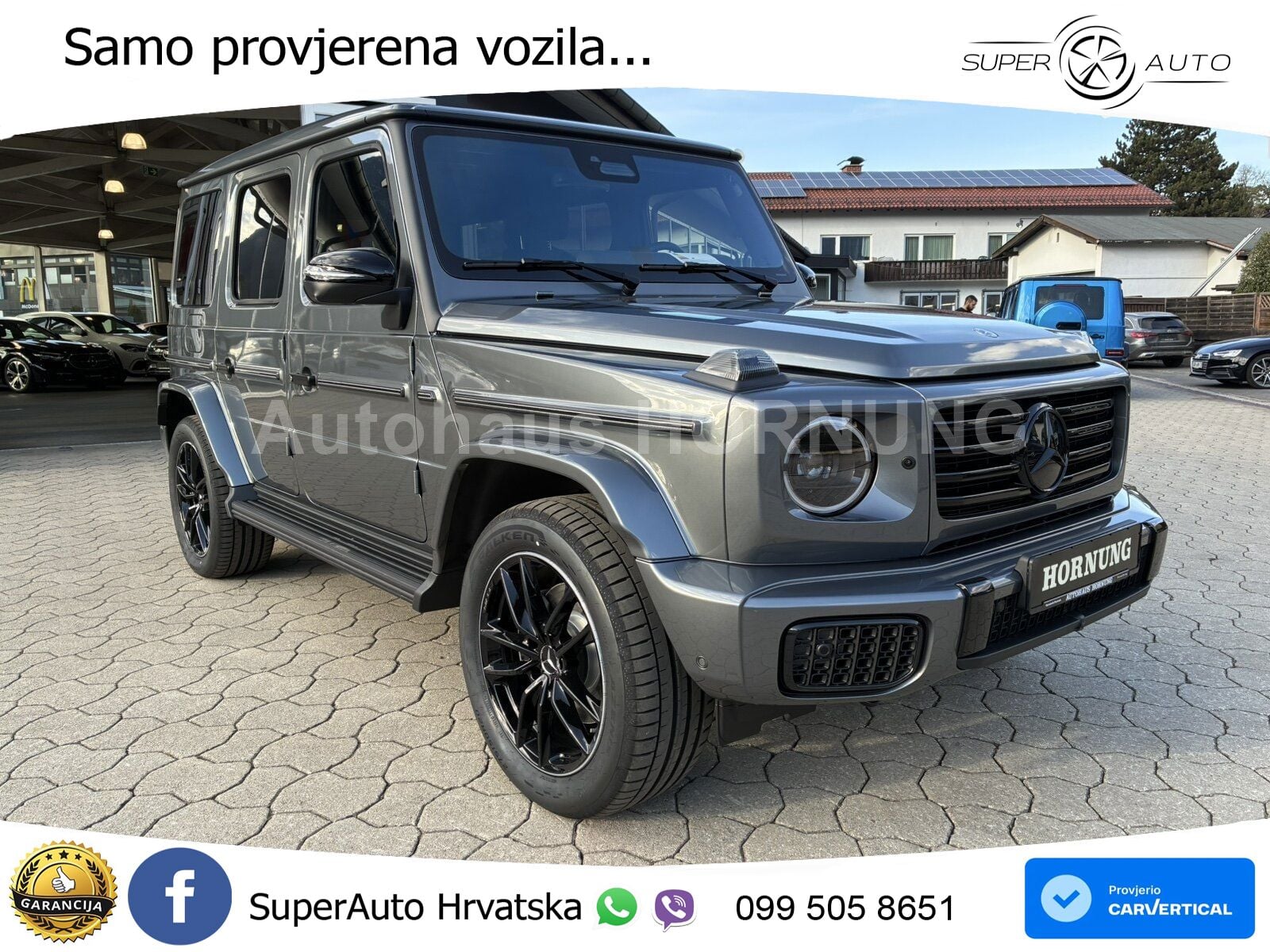 Mercedes G 450d Long (367 KS) 4MATIC 9G-TRONIC AMG LED+GR SJED+ACC