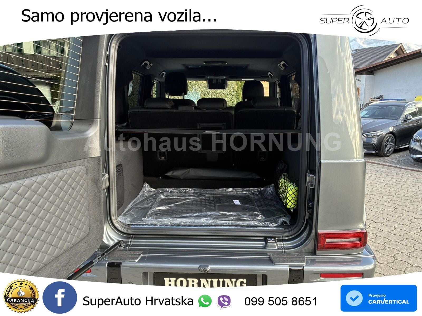 Mercedes G 450d Long (367 KS) 4MATIC 9G-TRONIC AMG LED+GR SJED+ACC