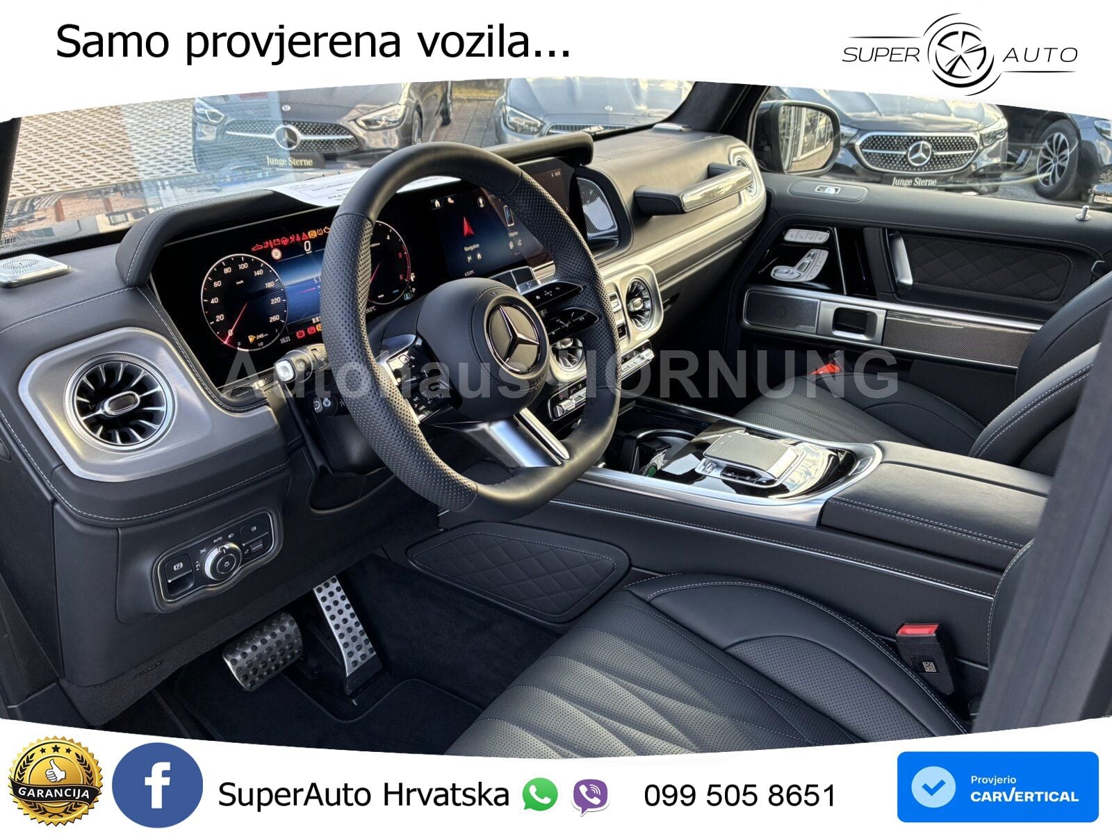 Mercedes G 450d Long (367 KS) 4MATIC 9G-TRONIC AMG LED+GR SJED+ACC