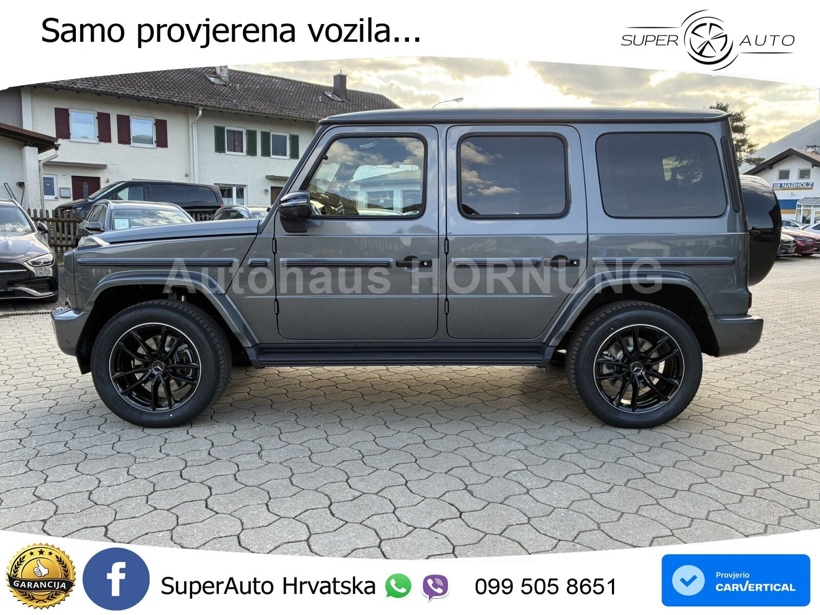 Mercedes G 450d Long (367 KS) 4MATIC 9G-TRONIC AMG LED+GR SJED+ACC