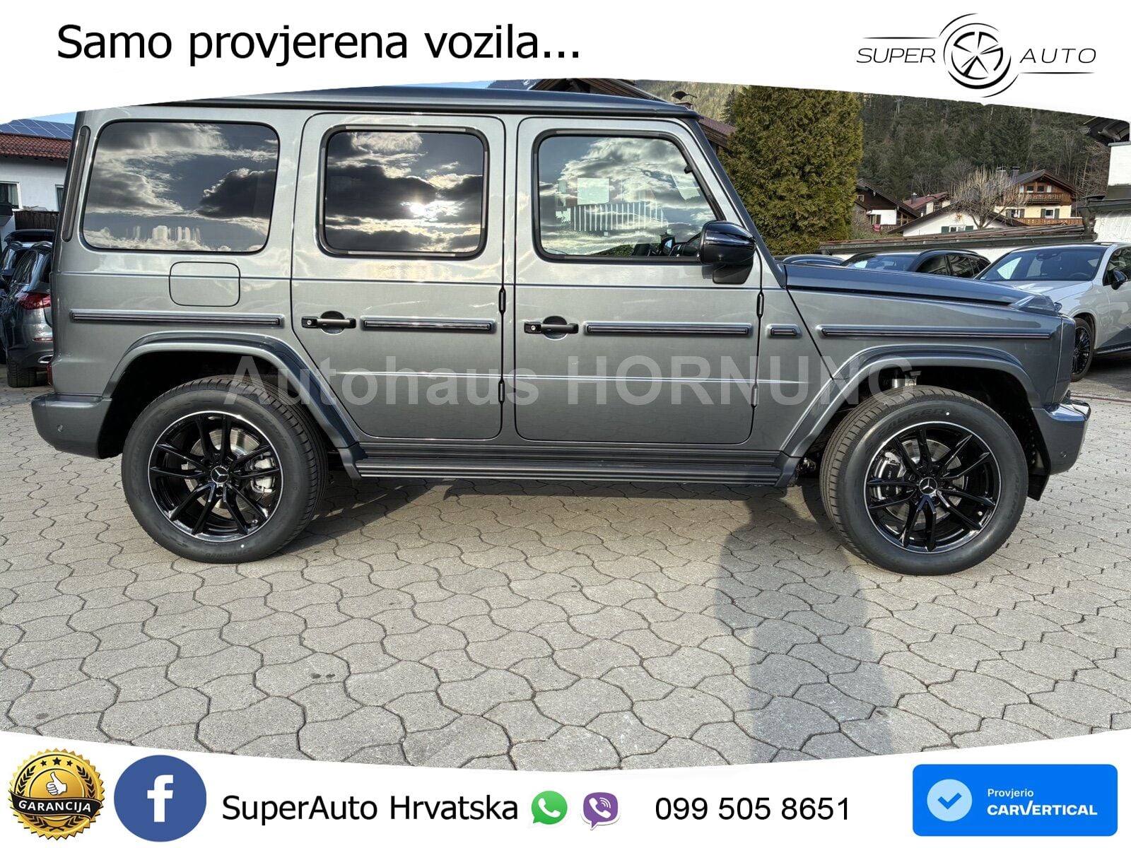 Mercedes G 450d Long (367 KS) 4MATIC 9G-TRONIC AMG LED+GR SJED+ACC