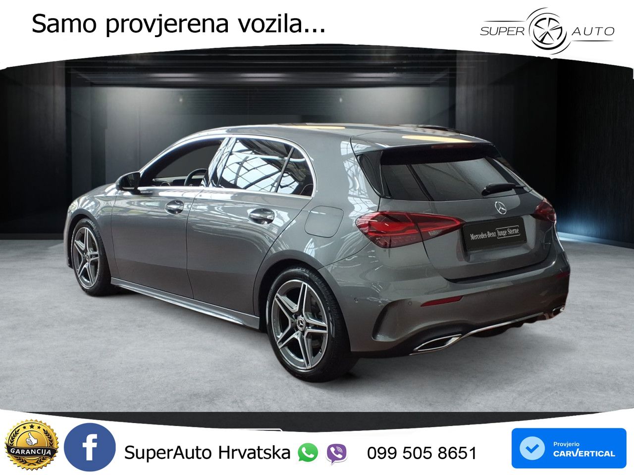 Mercedes-Benz A 200 7G-DCT AMG LED+GR SJED+ACC