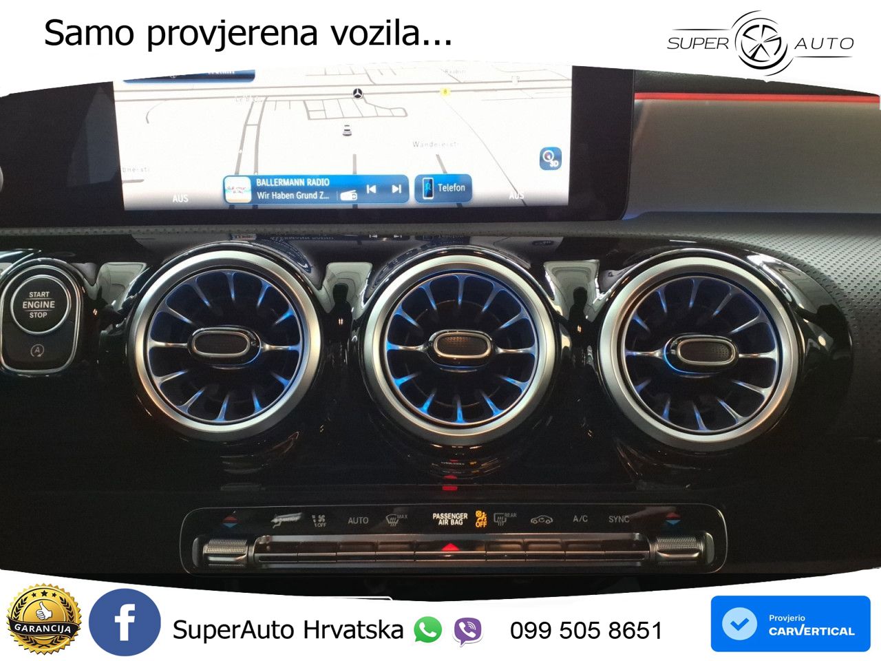 Mercedes-Benz A 200 7G-DCT AMG LED+GR SJED+ACC