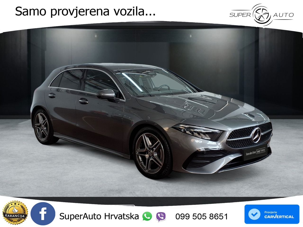 Mercedes-Benz A 200 7G-DCT AMG LED+GR SJED+ACC