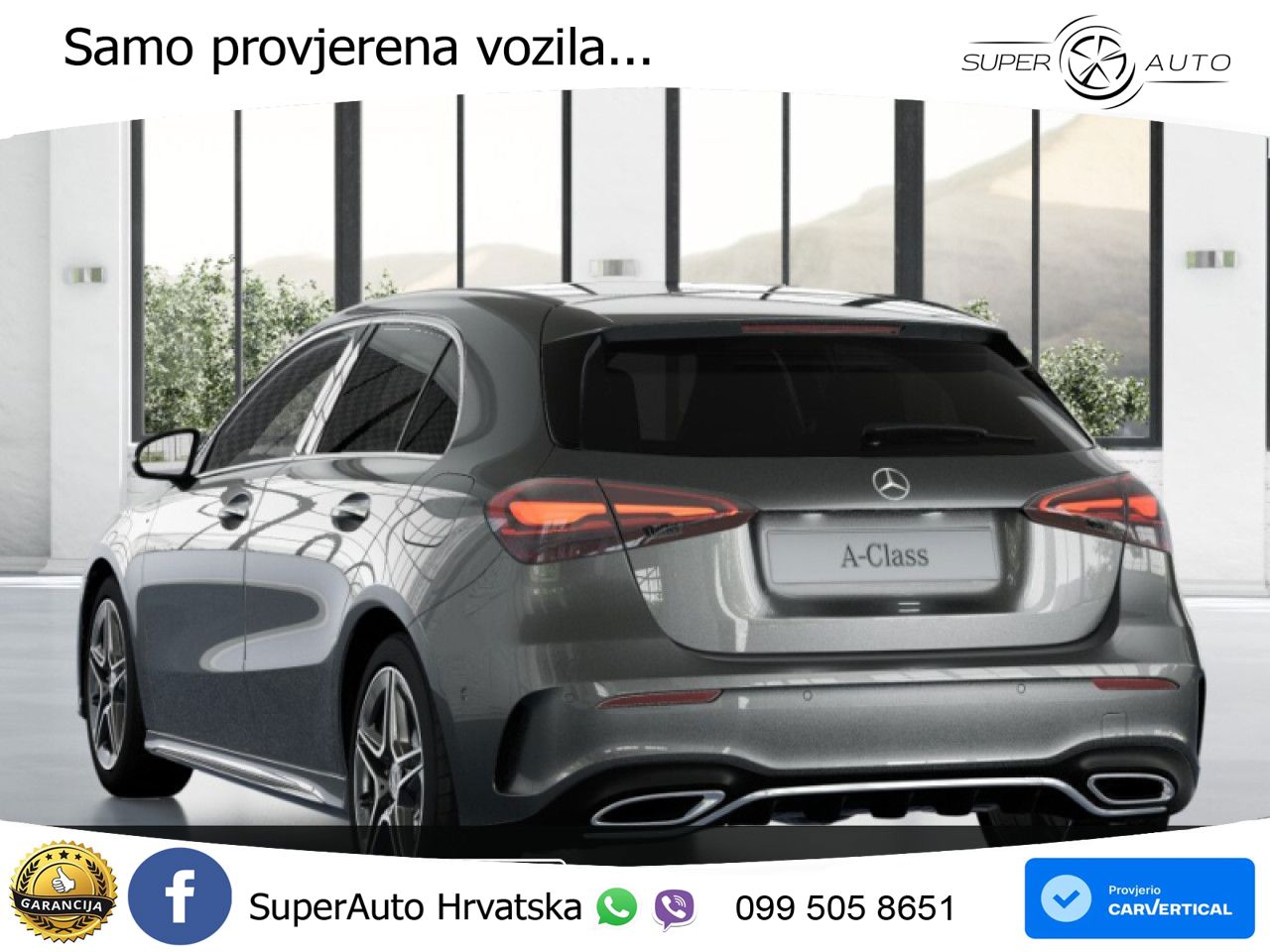 Mercedes-Benz A 200 7G-DCT AMG LED+GR SJED+ACC