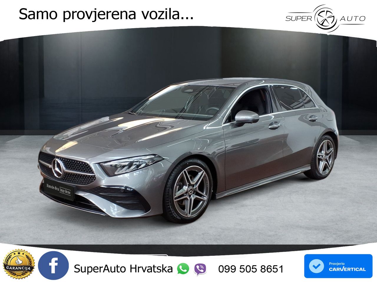 Mercedes-Benz A 200 7G-DCT AMG LED+GR SJED+ACC