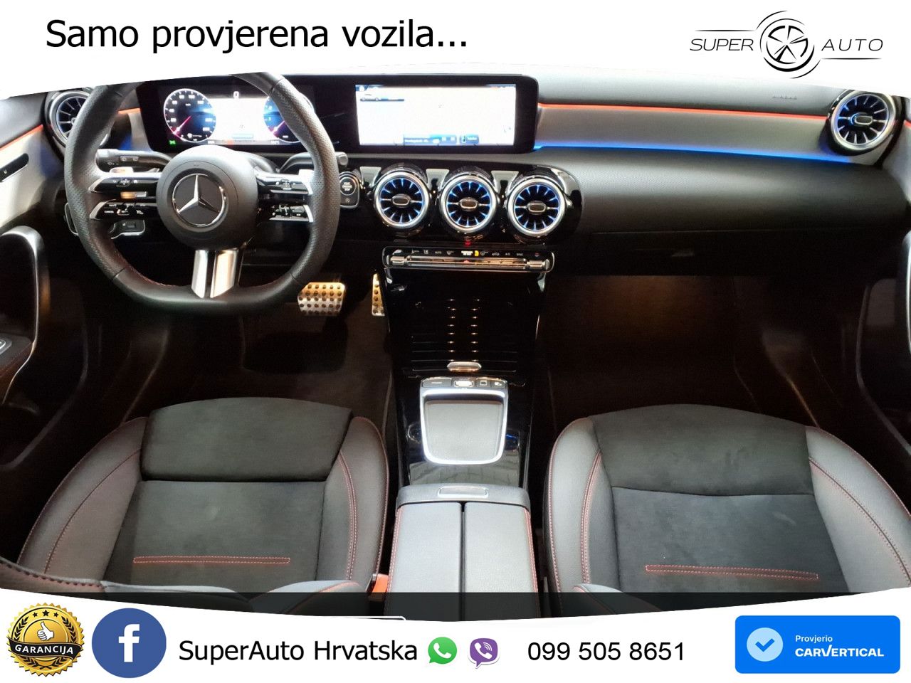 Mercedes-Benz A 200 7G-DCT AMG LED+GR SJED+ACC