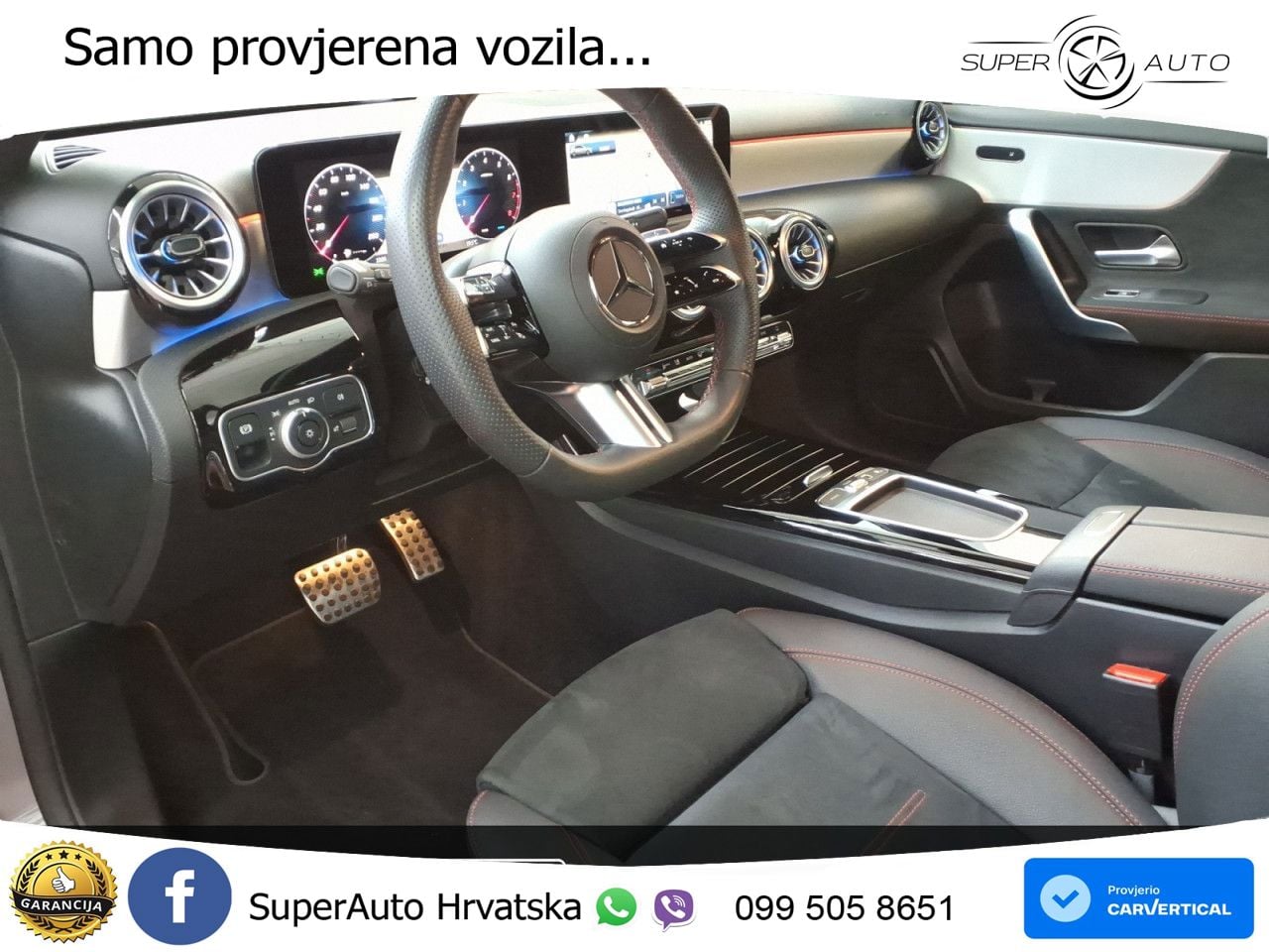 Mercedes-Benz A 200 7G-DCT AMG LED+GR SJED+ACC