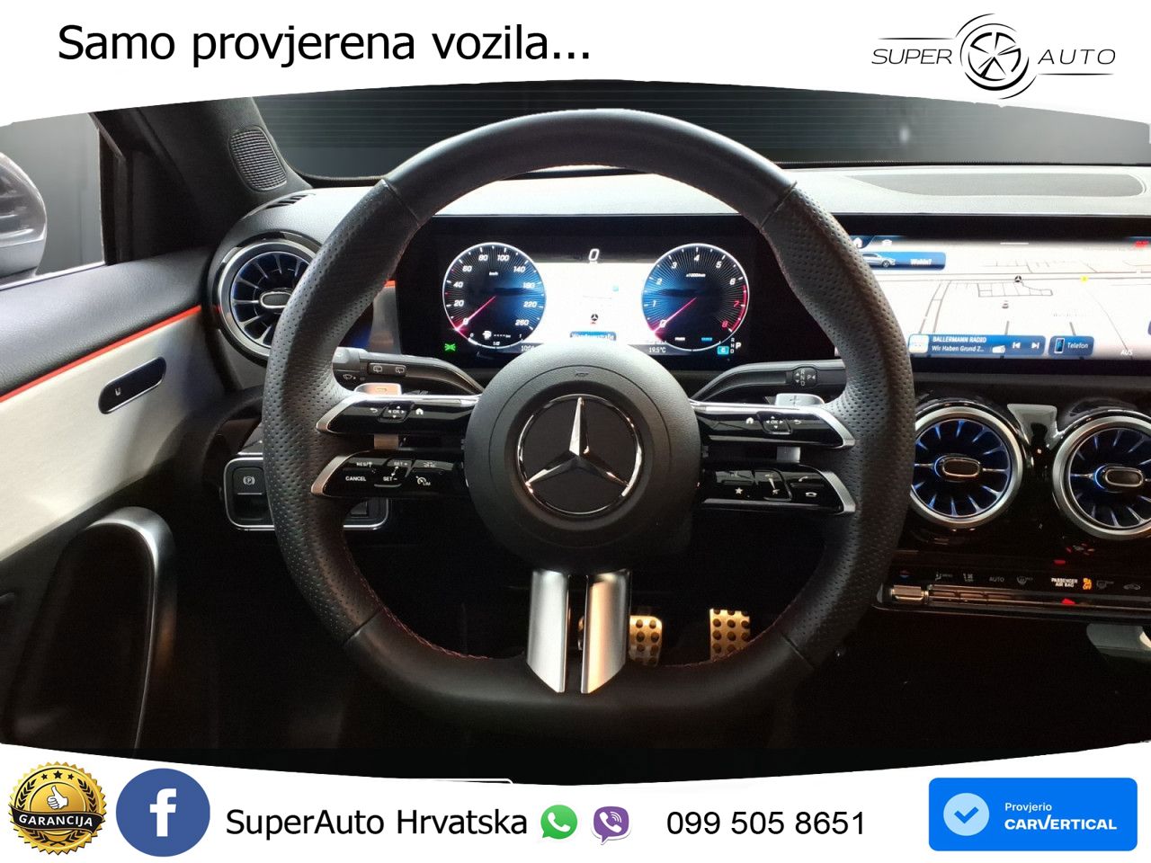 Mercedes-Benz A 200 7G-DCT AMG LED+GR SJED+ACC