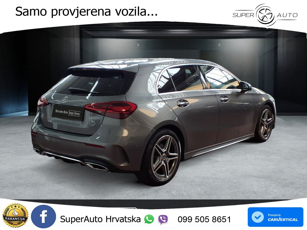 Mercedes-Benz A 200 7G-DCT AMG LED+GR SJED+ACC