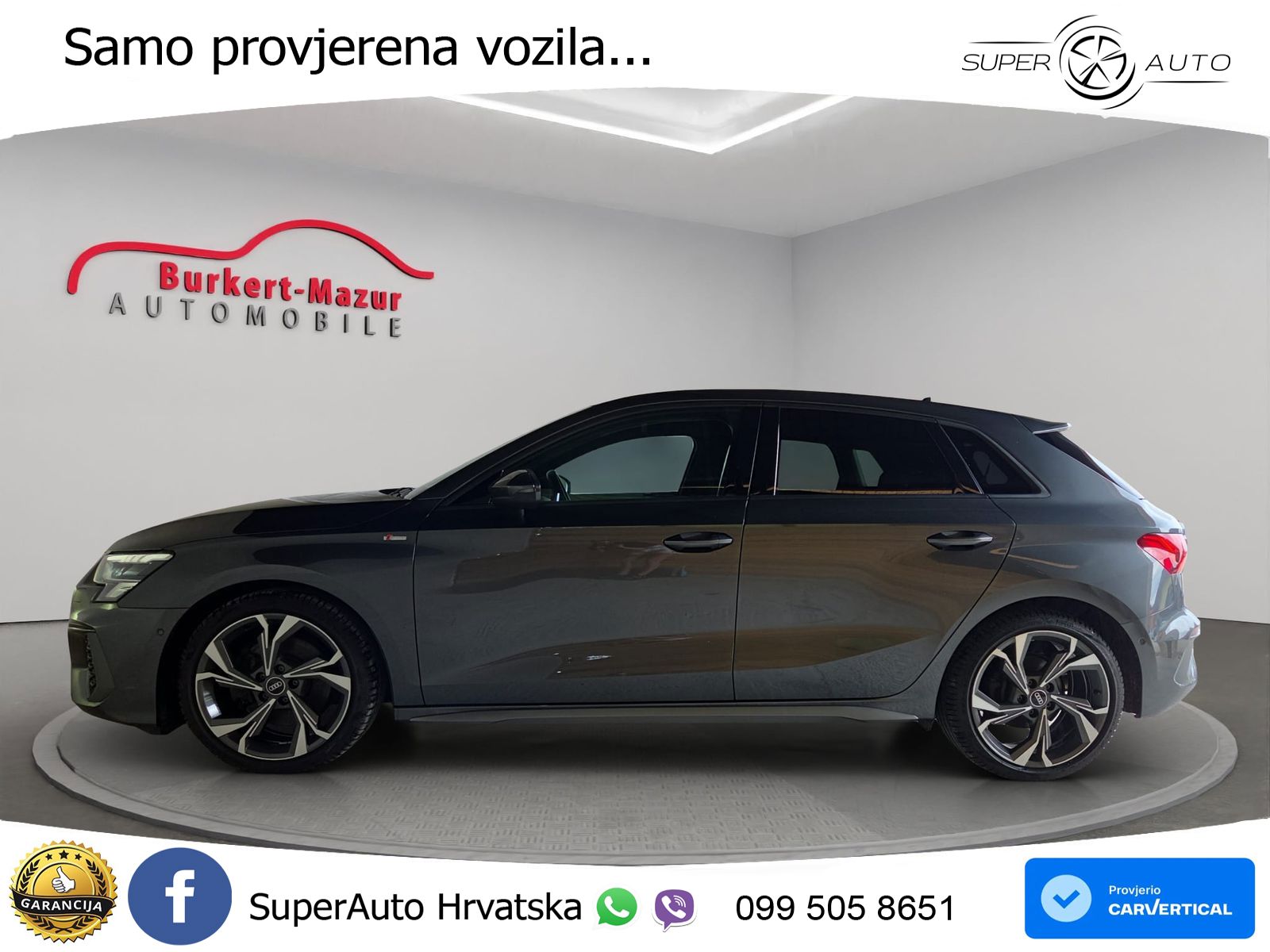 Audi A3 35 TFSI (150 KS) S line