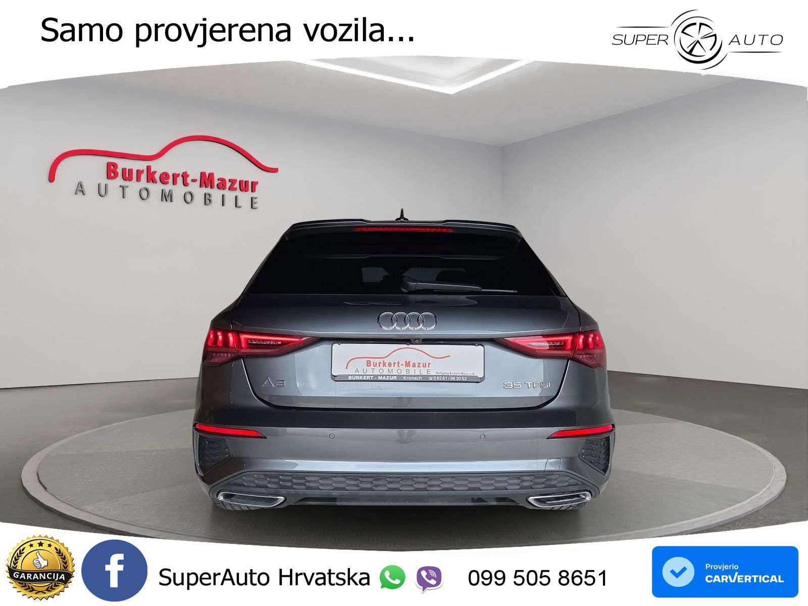 Audi A3 35 TFSI (150 KS) S line
