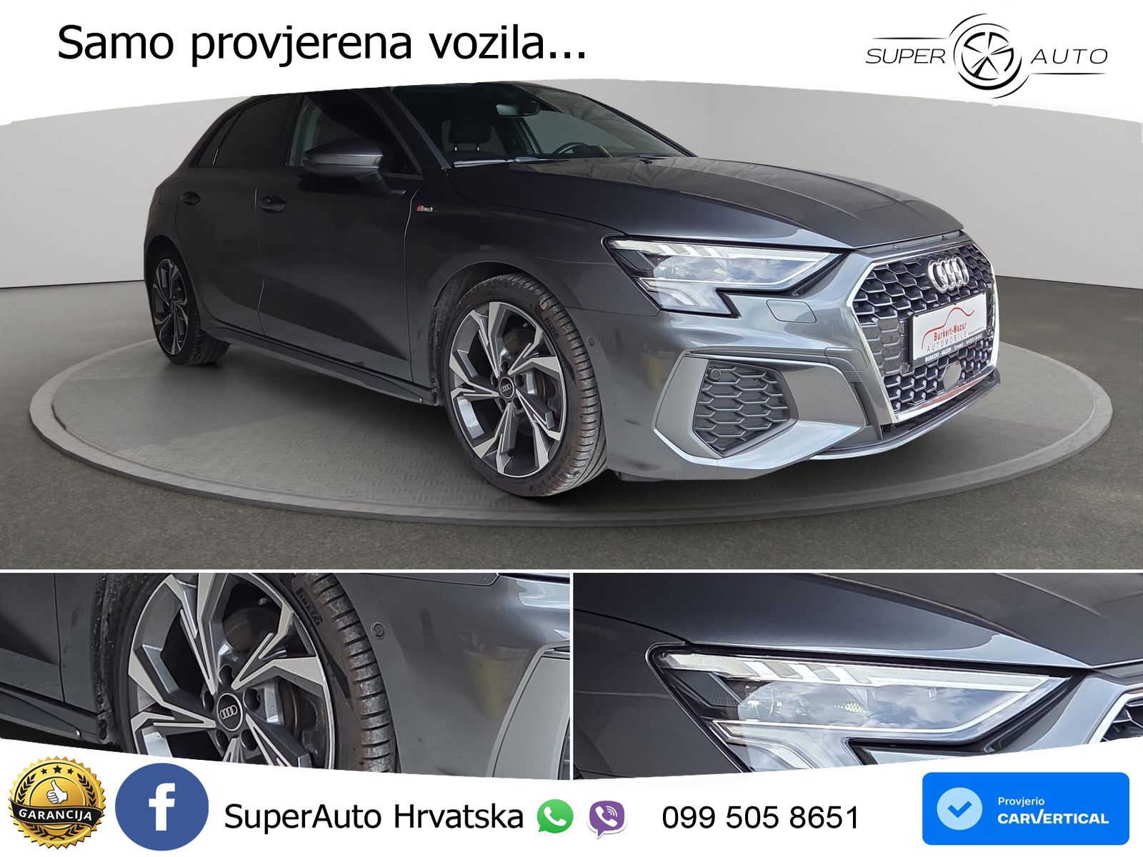 Audi A3 35 TFSI (150 KS) S line