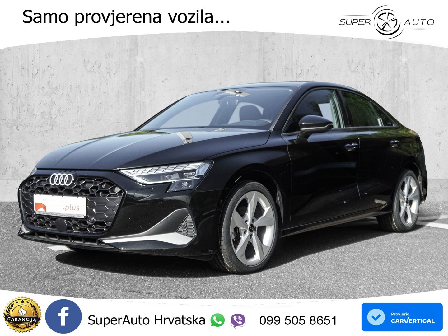 Audi A3 Limuzina 35 TFSI (150 KS) S tronic LED+GR SJED+ACC