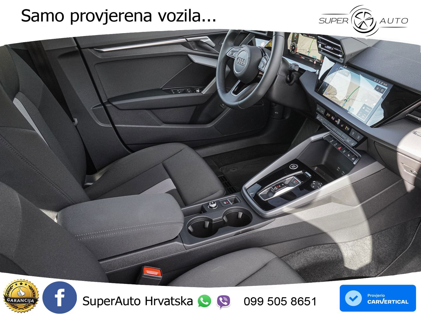 Audi A3 Limuzina 35 TFSI (150 KS) S tronic LED+GR SJED+ACC
