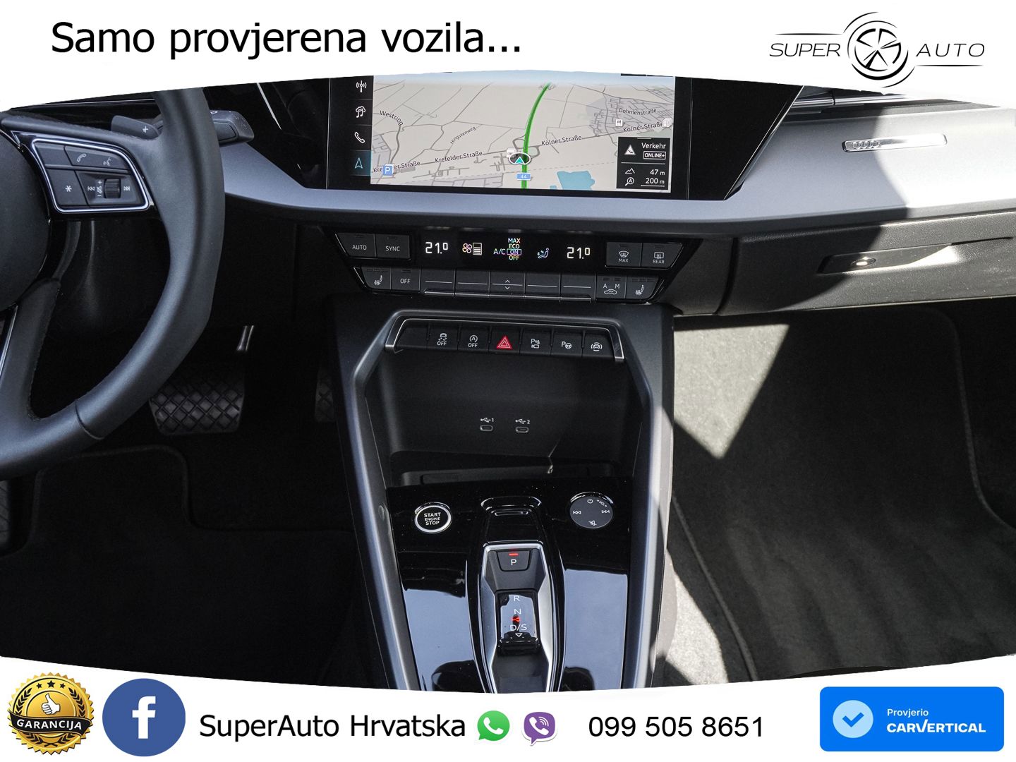 Audi A3 Limuzina 35 TFSI (150 KS) S tronic LED+GR SJED+ACC