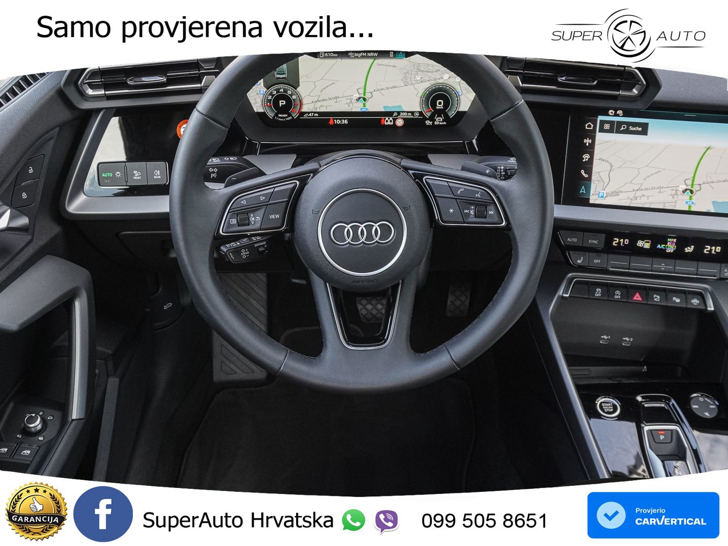 Audi A3 Limuzina 35 TFSI (150 KS) S tronic LED+GR SJED+ACC