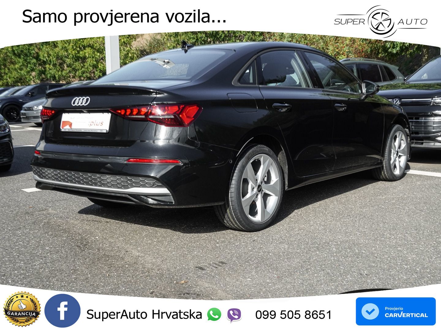 Audi A3 Limuzina 35 TFSI (150 KS) S tronic LED+GR SJED+ACC