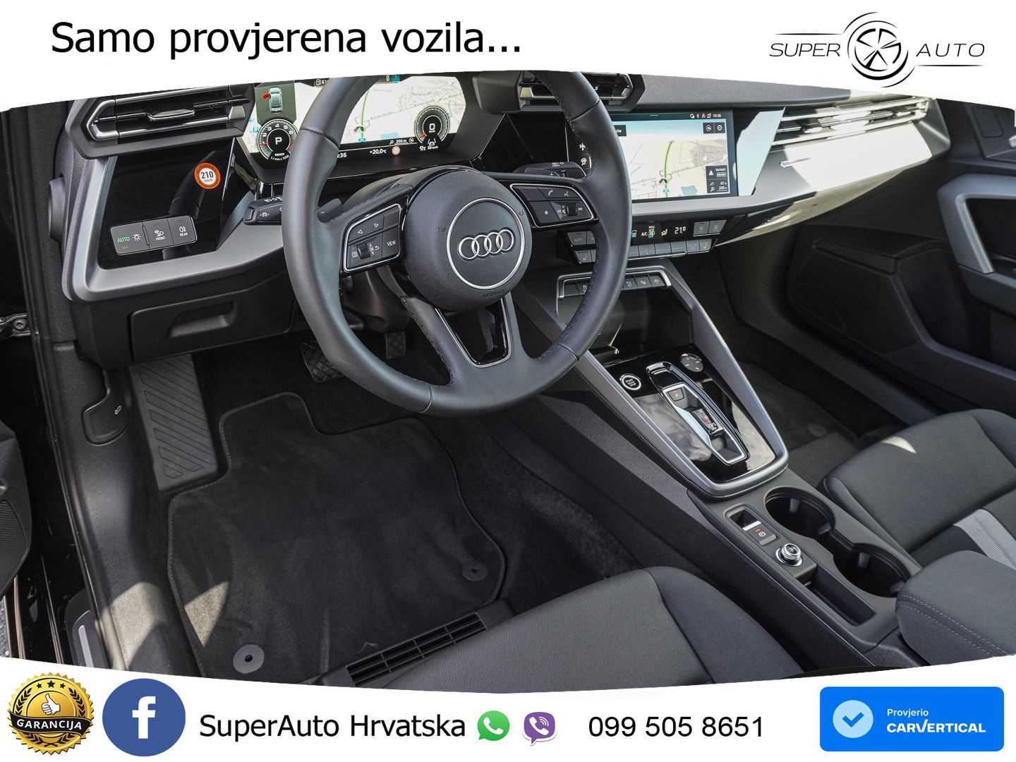 Audi A3 Limuzina 35 TFSI (150 KS) S tronic LED+GR SJED+ACC