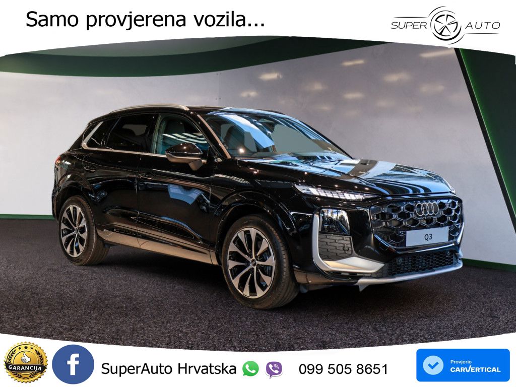 Audi Q3 1.5 TFSI (150 KS) S tronic LED+GR SJED+ACC