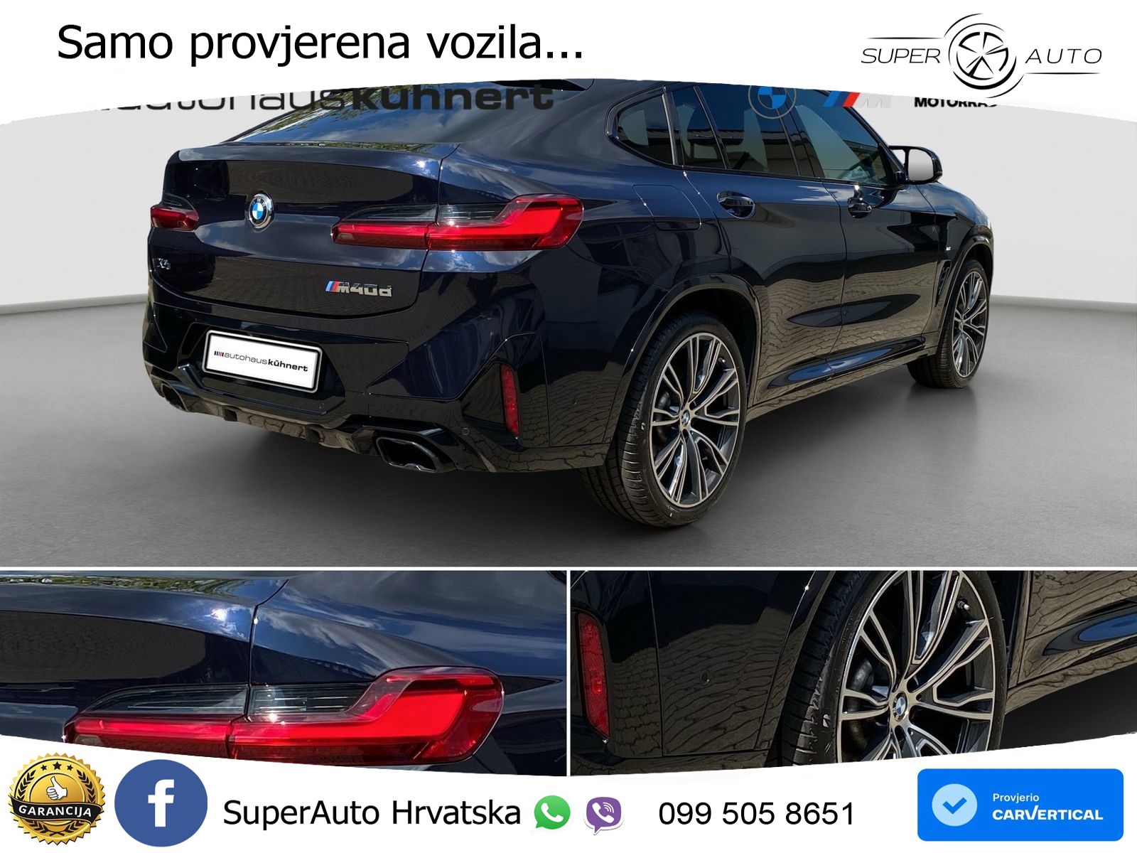 BMW X4 M40d (340 KS) xDrive Steptronic LED+GR SJED+ACC