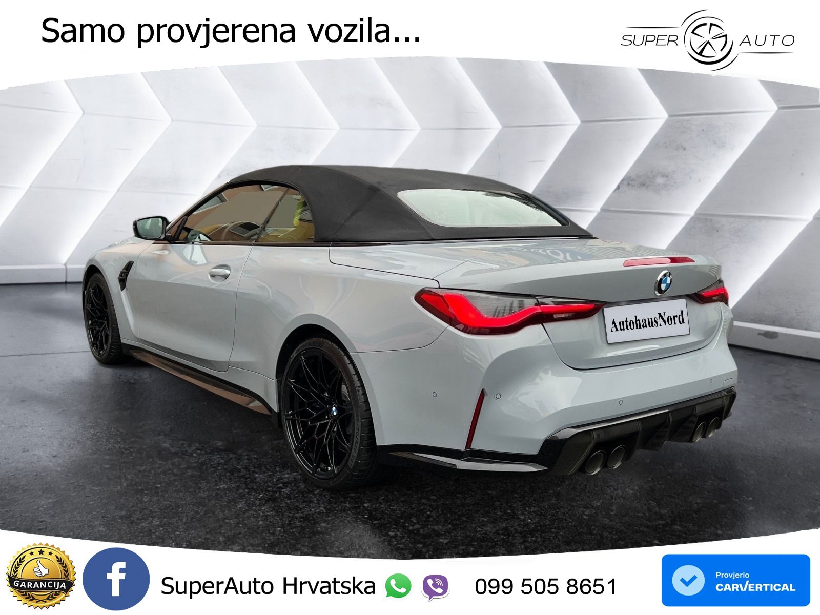 BMW M4 Convertible Competition 3.0 (510 KS) xDrive Steptronic LED+GR SJED+ACC