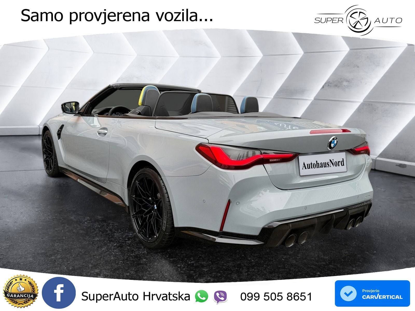 BMW M4 Convertible Competition 3.0 (510 KS) xDrive Steptronic LED+GR SJED+ACC