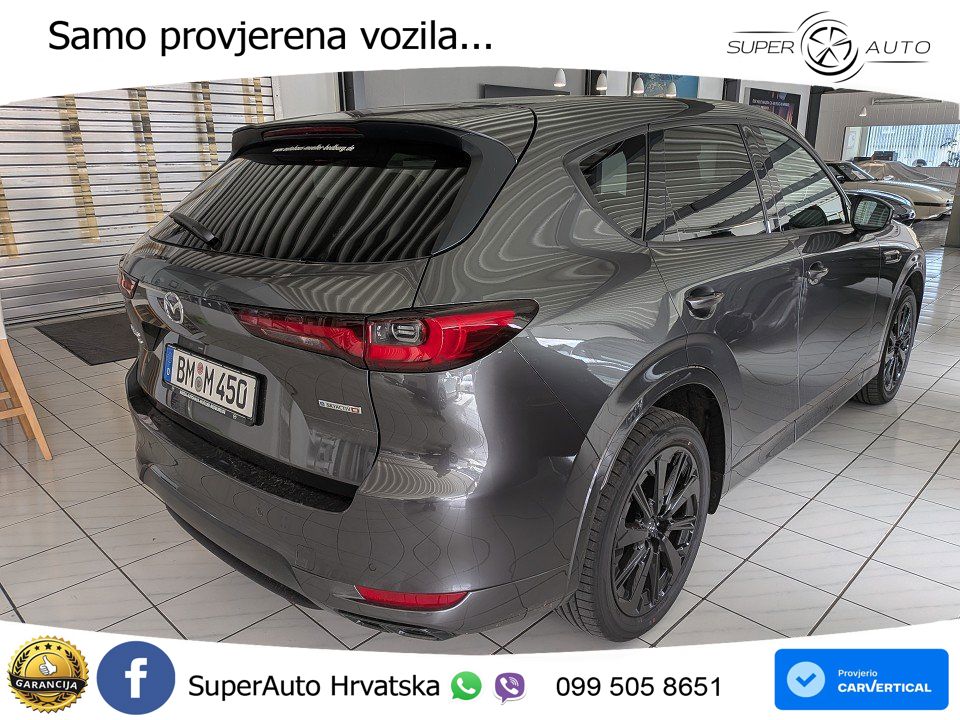 Mazda CX-60 3.3 e-Skyactiv D (254 KS) AWD Automatic MATRIX+GR SJED+KAM