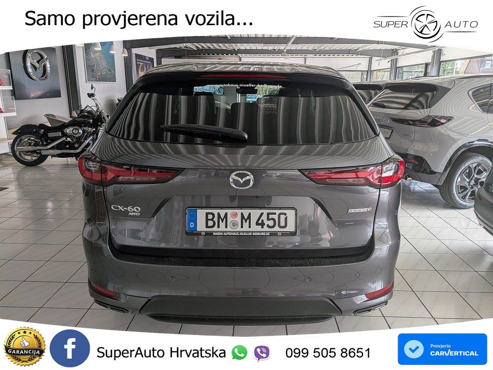 Mazda CX-60 3.3 e-Skyactiv D (254 KS) AWD Automatic MATRIX+GR SJED+KAM