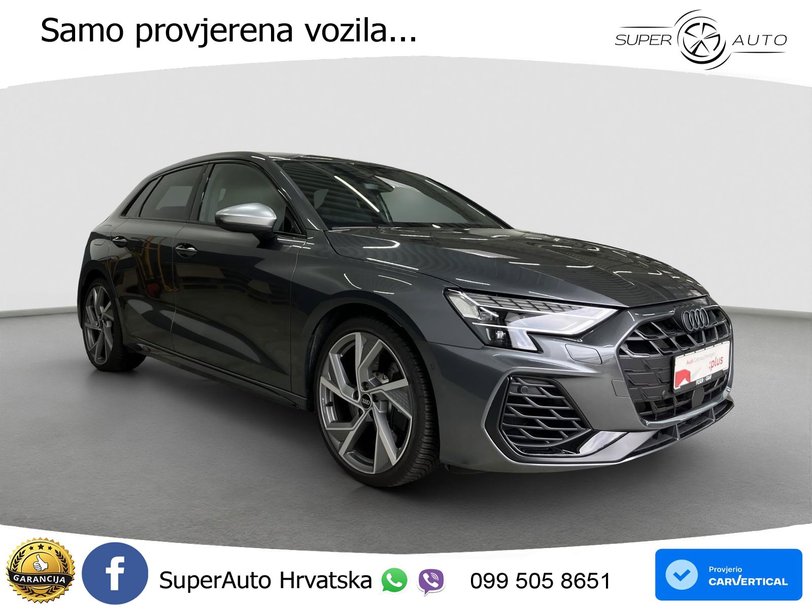 Audi S3 2.0 TFSI (333 KS) quattro S tronic LED+GR SJED+ACC
