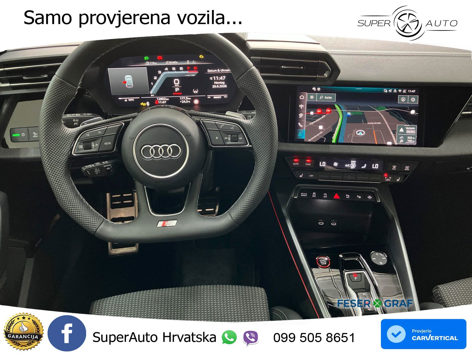 Audi S3 2.0 TFSI (333 KS) quattro S tronic LED+GR SJED+ACC