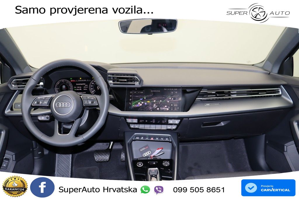 Audi A3 Sportback 40 TFSI e (204 KS) Plug-in Hybrid S tronic advanced LED+GR SJED+ACC
