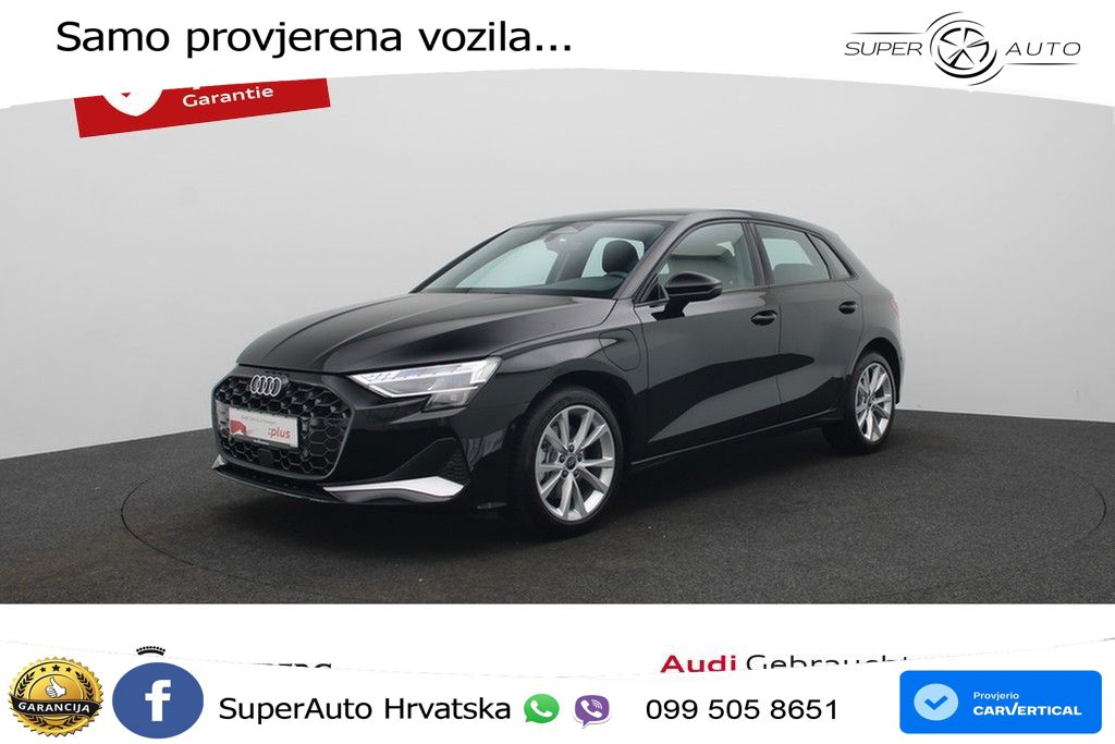 Audi A3 Sportback 40 TFSI e (204 KS) Plug-in Hybrid S tronic advanced LED+GR SJED+ACC
