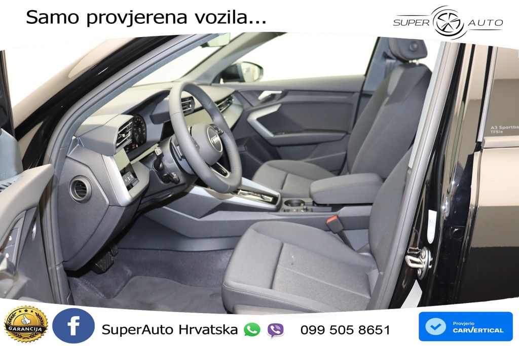 Audi A3 Sportback 40 TFSI e (204 KS) Plug-in Hybrid S tronic advanced LED+GR SJED+ACC