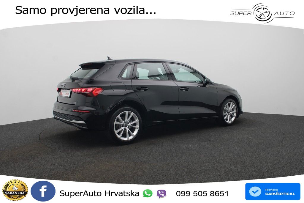 Audi A3 Sportback 40 TFSI e (204 KS) Plug-in Hybrid S tronic advanced LED+GR SJED+ACC