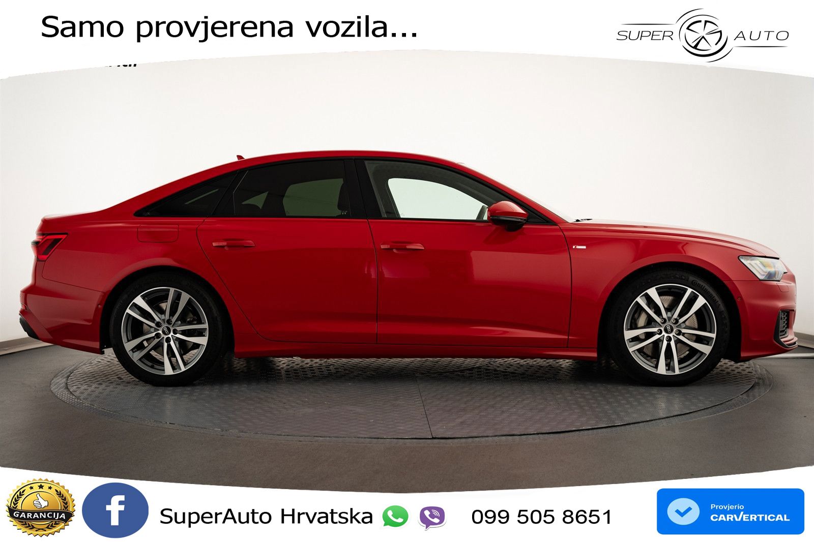 Audi A6 50 TFSIe (299 KS) quattro ultra S tronic S line LED+GR SJED+ACC