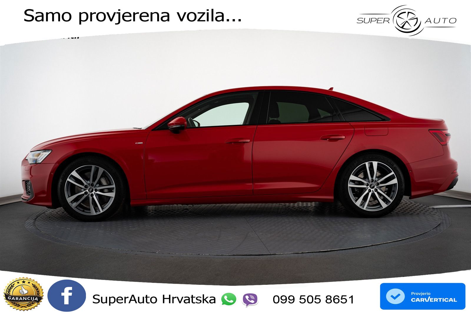 Audi A6 50 TFSIe (299 KS) quattro ultra S tronic S line LED+GR SJED+ACC