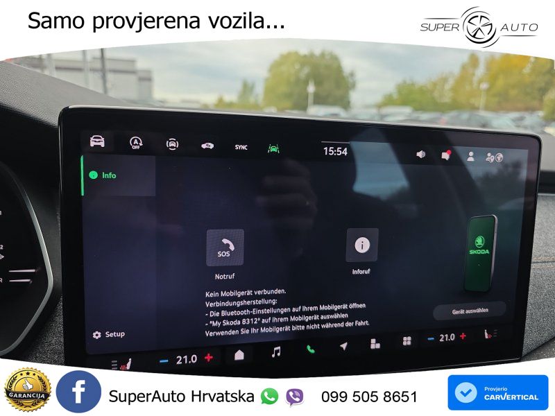 Škoda Octavia Combi 2.0 TDI (150 KS) DSG LED+GR SJED+ACC