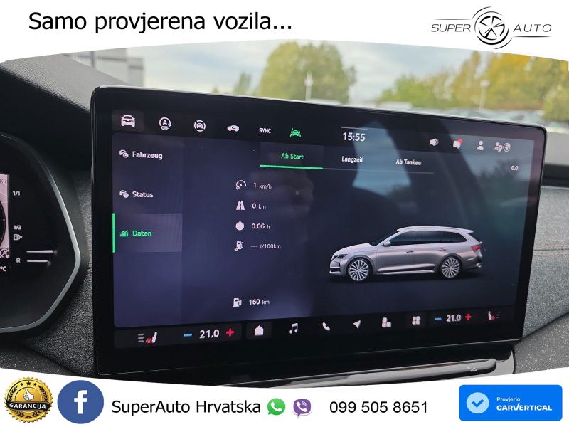 Škoda Octavia Combi 2.0 TDI (150 KS) DSG LED+GR SJED+ACC