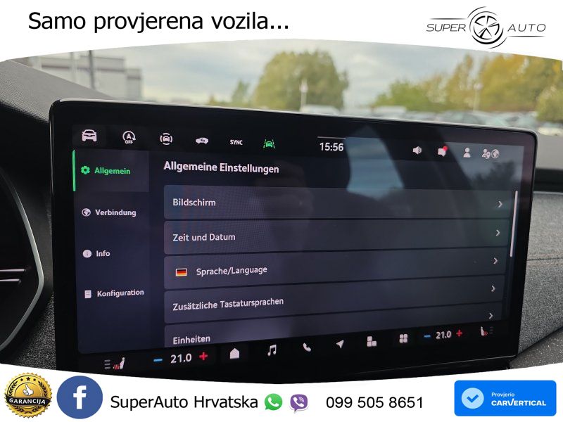 Škoda Octavia Combi 2.0 TDI (150 KS) DSG LED+GR SJED+ACC