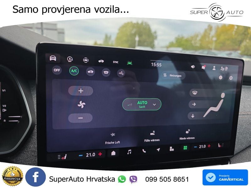 Škoda Octavia Combi 2.0 TDI (150 KS) DSG LED+GR SJED+ACC