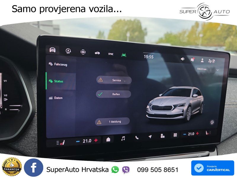 Škoda Octavia Combi 2.0 TDI (150 KS) DSG LED+GR SJED+ACC