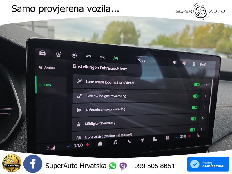 Škoda Octavia Combi 2.0 TDI (150 KS) DSG LED+GR SJED+ACC