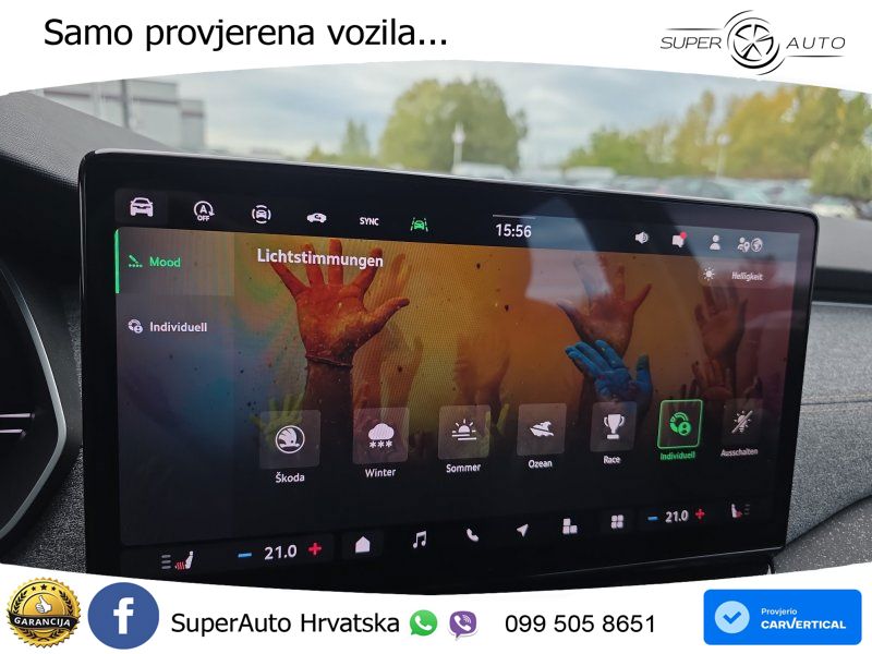 Škoda Octavia Combi 2.0 TDI (150 KS) DSG LED+GR SJED+ACC