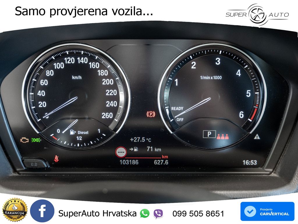 BMW X1 20d (190 KS) xDrive Steptronic M Sport LED+GR SJED+ACC