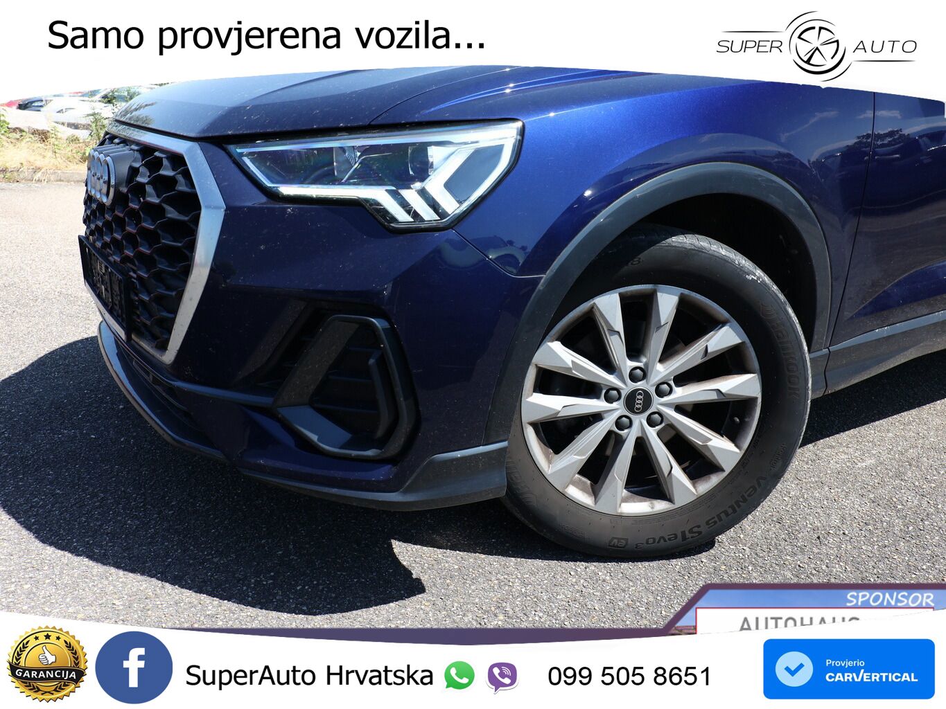 Audi Q3 II Sportback 35 TFSI (150 KS) S tronic S line LED+GR SJED+ACC