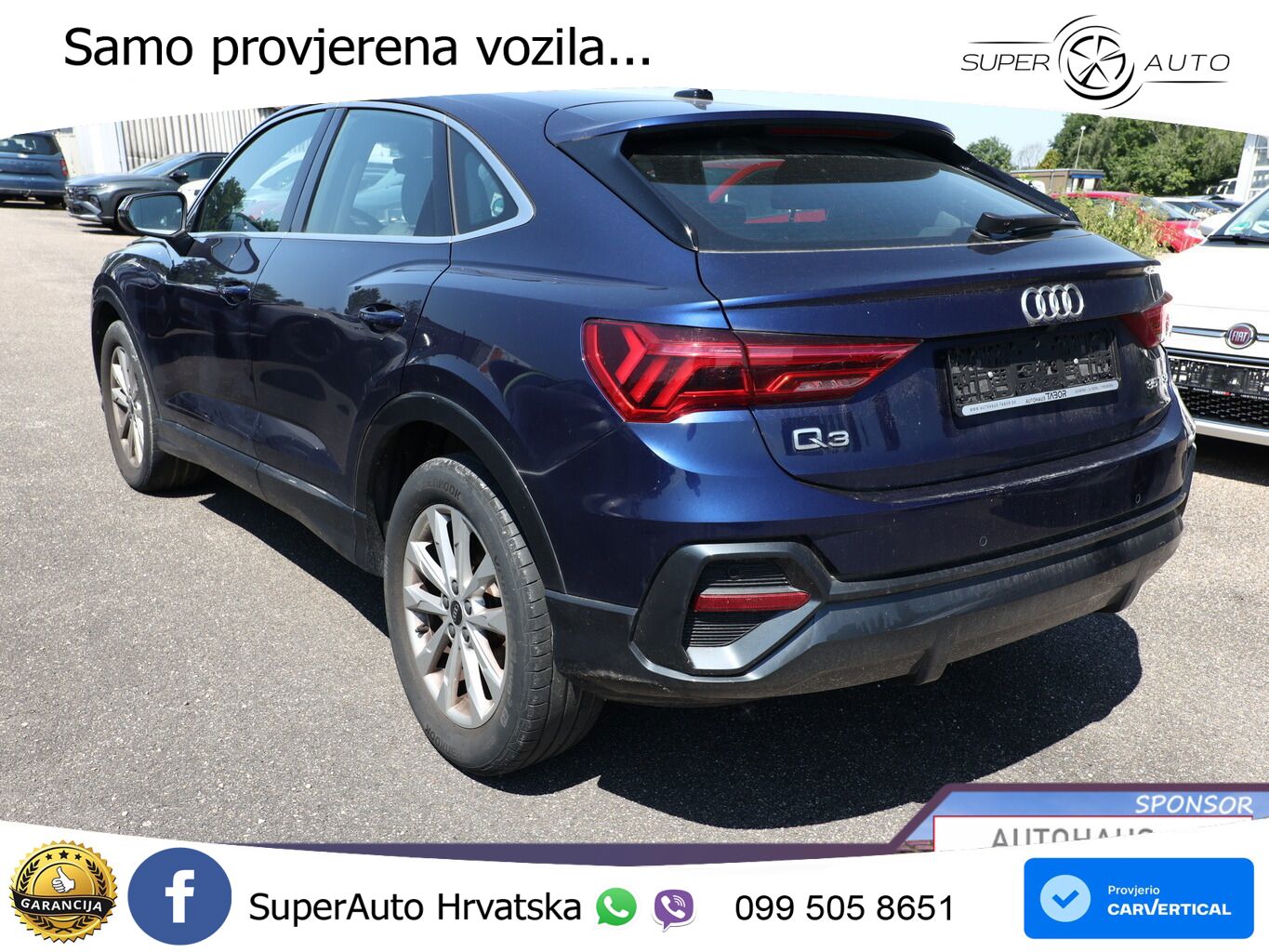 Audi Q3 II Sportback 35 TFSI (150 KS) S tronic S line LED+GR SJED+ACC