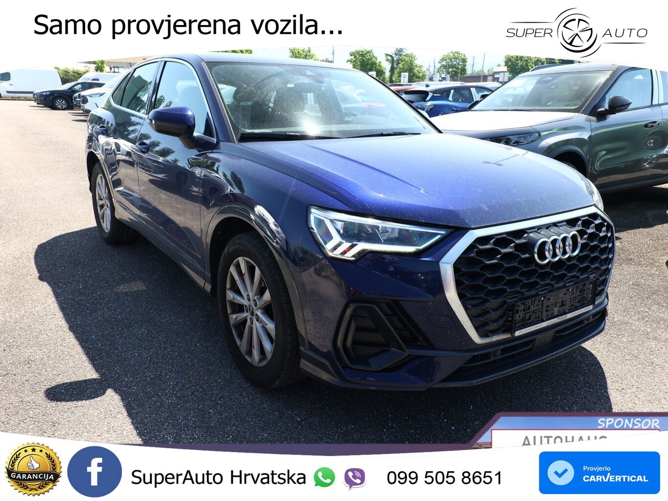 Audi Q3 II Sportback 35 TFSI (150 KS) S tronic S line LED+GR SJED+ACC