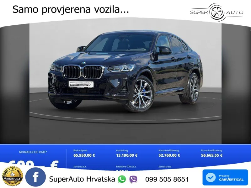 BMW X4 M40i (360 KS) xDrive Steptronic ACC+HEAD+GR SJED+360+PANO