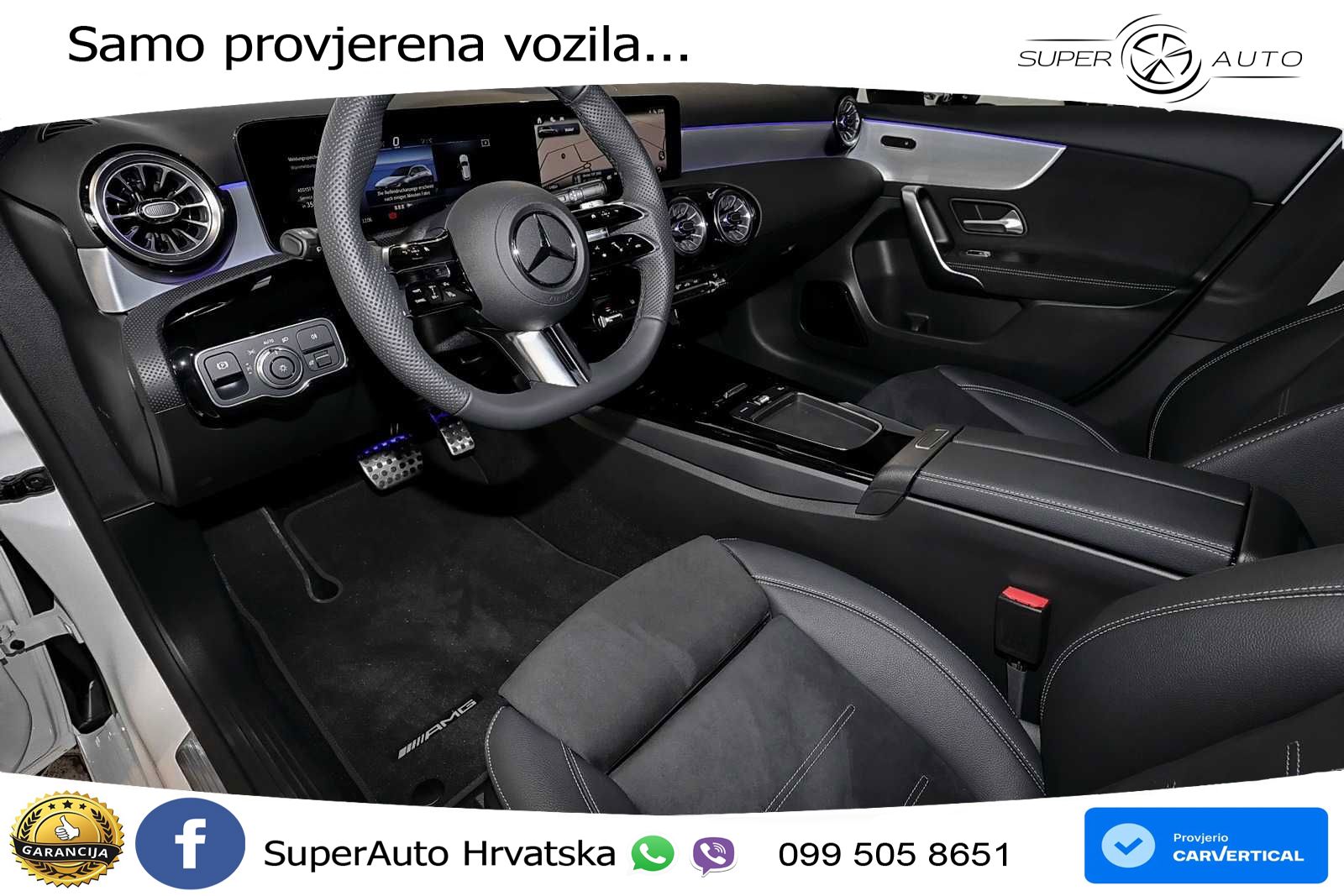 Mercedes-Benz A 200 7G-DCT AMG LED+GR SJED+ACC